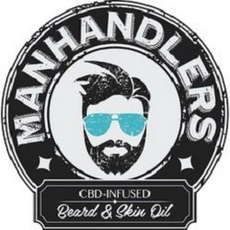 MANHANDLERS CBD-INFUSED BEARD & SKIN OIL logo