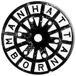 MANHATTAN BORN logo