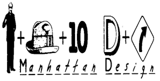 MANHATTAN DESIGN ++10D+ logo
