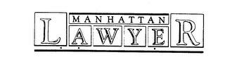 MANHATTAN LAWYER logo