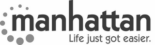 MANHATTAN LIFE JUST GOT EASIER. logo