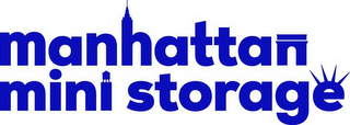 MANHATTAN MINI STORAGE logo
