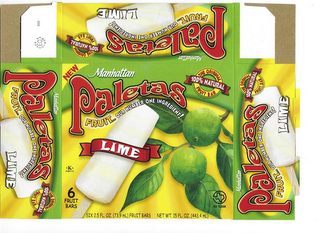MANHATTAN PALETAS logo