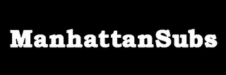 MANHATTAN SUBS logo