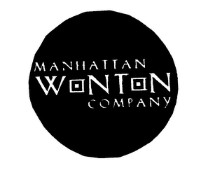 MANHATTAN WONTON COMPANY logo