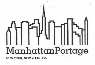 MANHATTANPORTAGE  NEW YORK, NEW YORK USA logo
