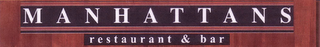 MANHATTANS RESTAURANT & BAR logo