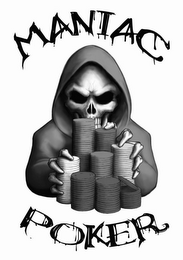 MANIAC POKER logo