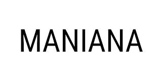 MANIANA logo