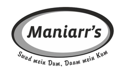 MANIARR'S SWAD MEIN DUM, DAAM MEIN KUM logo