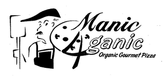 MANIC 4 GANIC ORGANIC GOURMET PIZZA logo