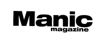 MANIC MAGAZINE logo