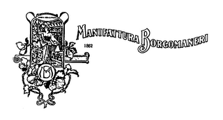 MANIFATTURA BORGOMANERI 1862 logo