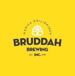 MANILA PHILIPPINES BRUDDAH BREWING EST. INC. 2018 logo