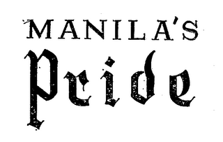 MANILA'S PRIDE logo