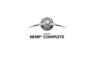 • MANITOBA • • HARVEST • HEMP FOODS ORGANIC HEMP+ COMPLETE logo