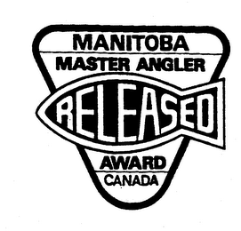MANITOBA MASTER ANGLER RELEASED AWARD CANADA logo