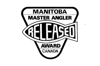 MANITOBA MASTER ANGLER RELEASED AWARD CANADA logo