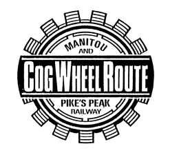 MANITOU AND COG WHEEL ROUTE PIKE'S PEAKRAILWAY logo