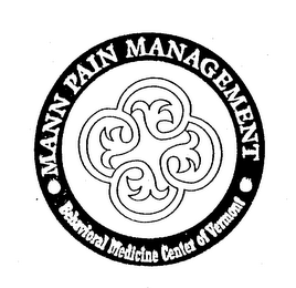 MANN PAIN MANAGEMENT BEHAVIORAL MEDICINE CENTER OF VERMONT logo