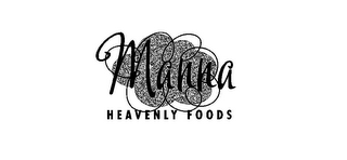 MANNA HEAVENLY FOODS logo