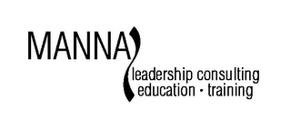 MANNA LEADERSHIP CONSULTING EDUCATION ·TRAINING logo
