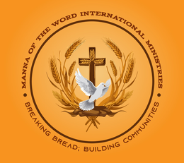 MANNA OF THE WORD INTERNATIONAL MINISTRIES BREAKING BREAD; BUILDING COMMUNITIES logo