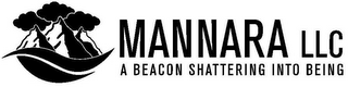 MANNARA LLC A BEACON SHATTERING INTO BEING logo