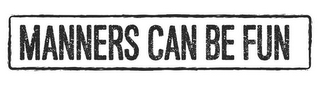 MANNERS CAN BE FUN logo