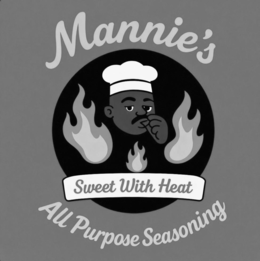 MANNIE'S ALL PURPOSE SEASONING SWEET WITH HEAT logo