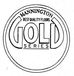 MANNINGTON BEST QUALITY FLOORS GOLD SERIES logo