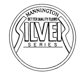 MANNINGTON BETTER QUALITY FLOORS SILVER SERIES logo