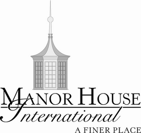 MANOR HOUSE INTERNATIONAL A FINER PLACE logo