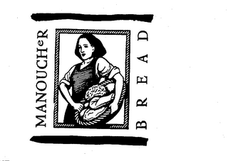 MANOUCHER BREAD logo