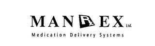 MANREX LTD. MEDICATION DELIVERY SYSTEMS logo