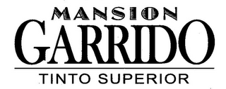 MANSION GARRIDO TINTO SUPERIOR logo