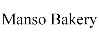 MANSO BAKERY logo