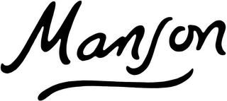 MANSON logo