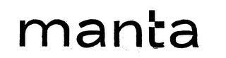 MANTA logo