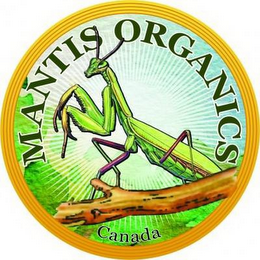 MANTIS ORGANICS CANADA logo