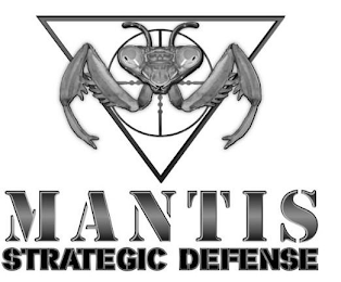 MANTIS STRATEGIC DEFENSE logo