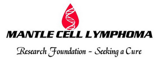 MANTLE CELL LYMPHOMA RESEARCH FOUNDATION - SEEKING A CURE logo