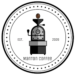 MANTON COFFEE EST. 2020 logo