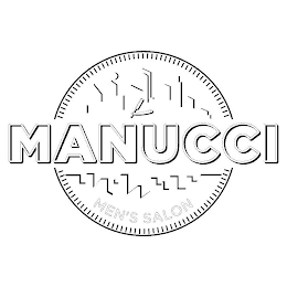 MANUCCI MEN'S SALON logo