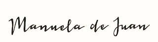 MANUELA DE JUAN logo