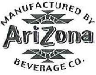 MANUFACTURED BY ARIZONA BEVERAGE CO. logo