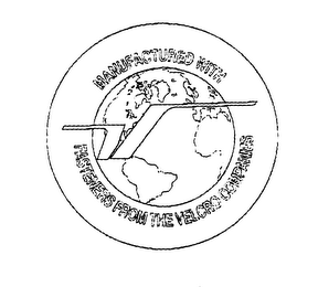 MANUFACTURED WITH FASTENERS FROM THE VELCRO COMPANIES V logo