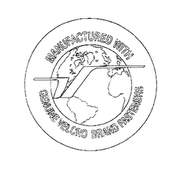 MANUFACTURED WITH GENUINE VELCRO BRAND FASTENERS logo