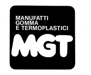 MANUFATTI GOMMA E TERMOPLASTICI MGT logo