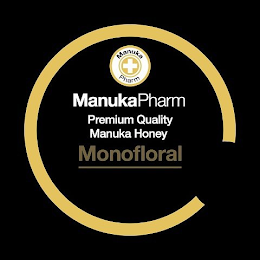 MANUKA PHARM MANUKAPHARM PREMIUM QUALITY MANUKA HONEY MONOFLORAL logo